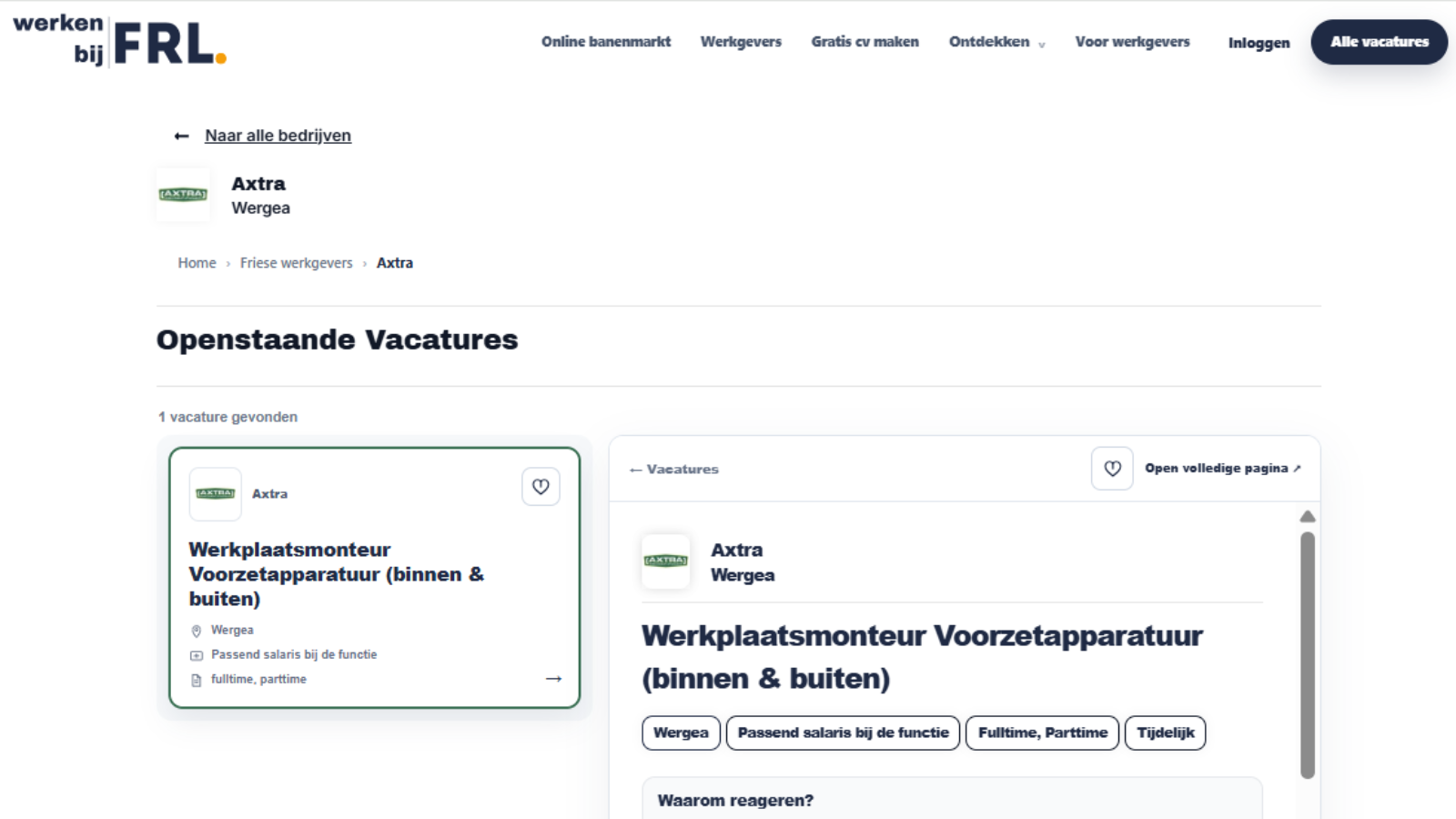 Voorbeeld van een bedrijfsprofiel